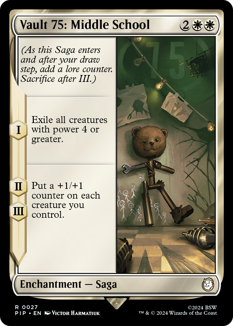 Vault 75: Middle School (PIP-027) (Foil)