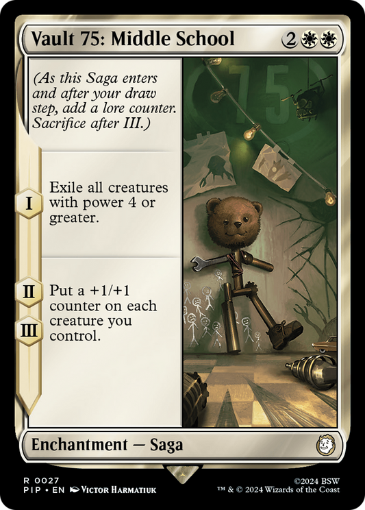 Vault 75: Middle School (PIP-027) (Foil)