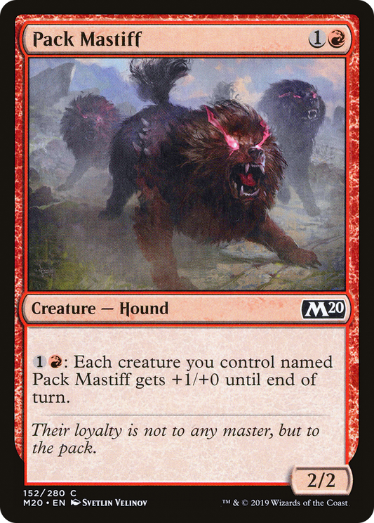 Pack Mastiff (M20-152)