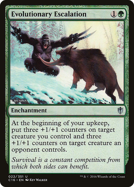 Evolutionary Escalation (C16-022)