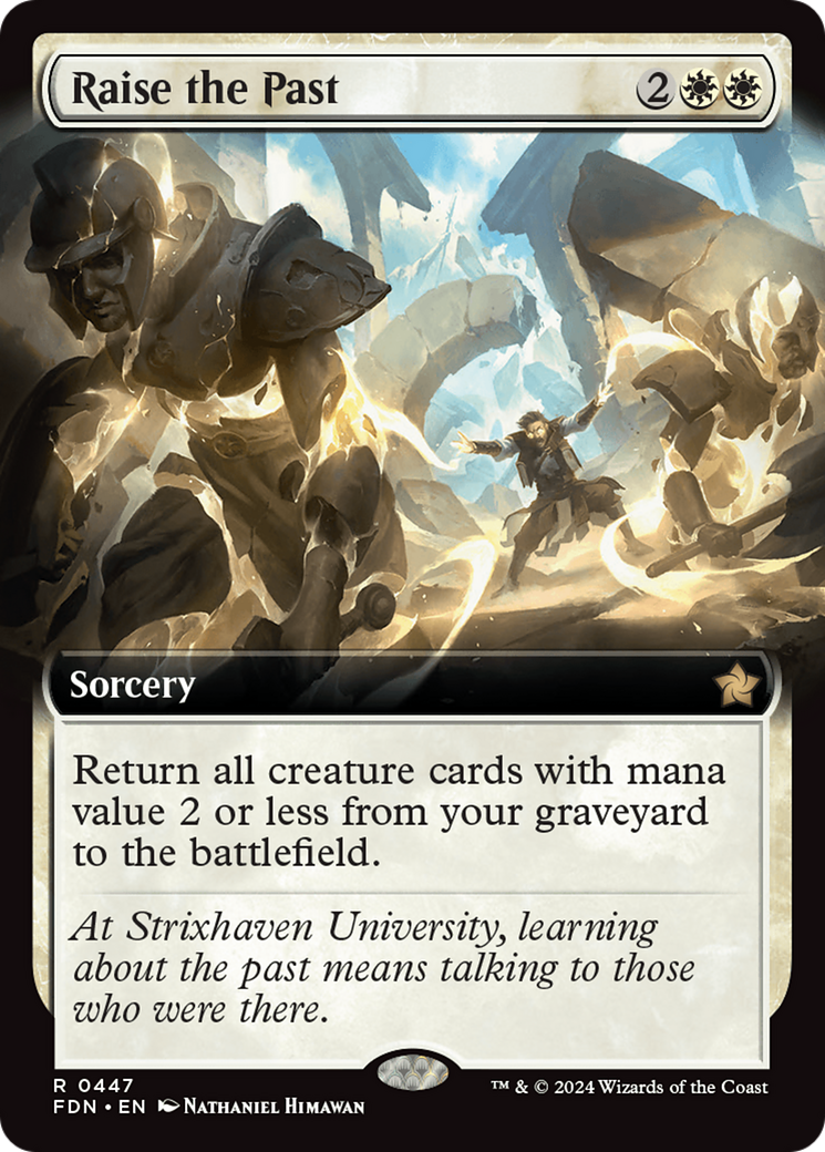 Raise the Past (FDN-447) (Extended Art) (Foil)