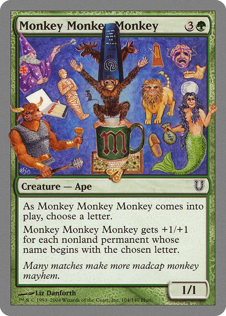Monkey Monkey Monkey (UNH-104)