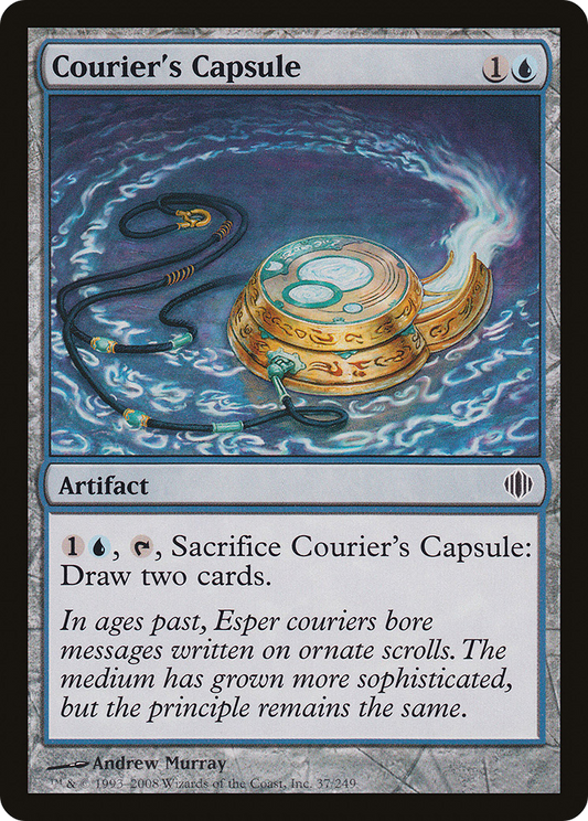 Courier's Capsule (ALA-037) (Foil)