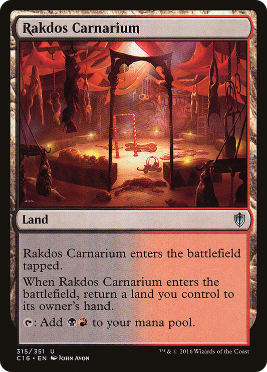 Rakdos Carnarium (C16-315)