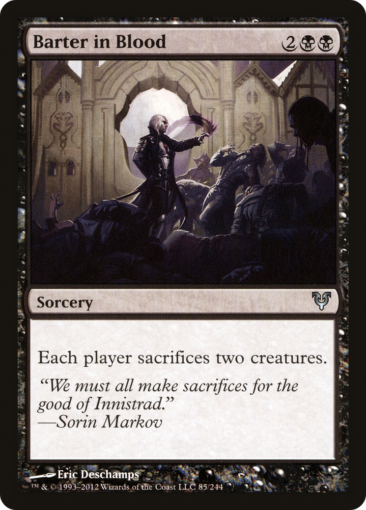 Barter in Blood (AVR-085) (Foil)