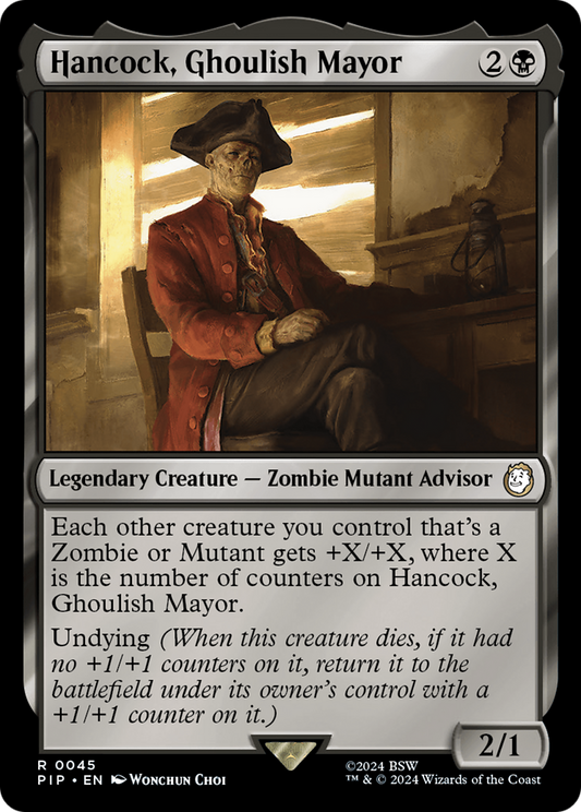 Hancock, Ghoulish Mayor (PIP-045)