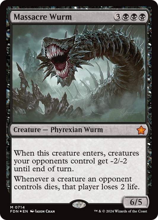 Massacre Wurm (FDN-714) (Foil)