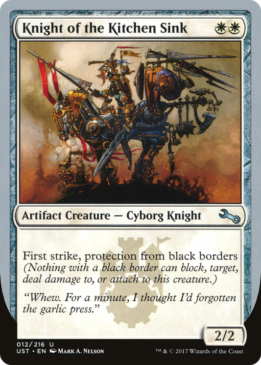 Knight of the Kitchen Sink (UST-12A) (Foil)