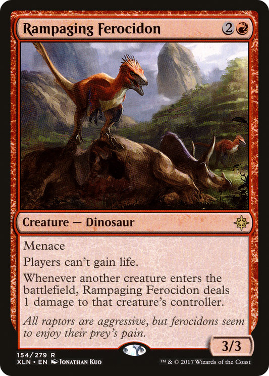 Rampaging Ferocidon (XLN-154) (Foil)