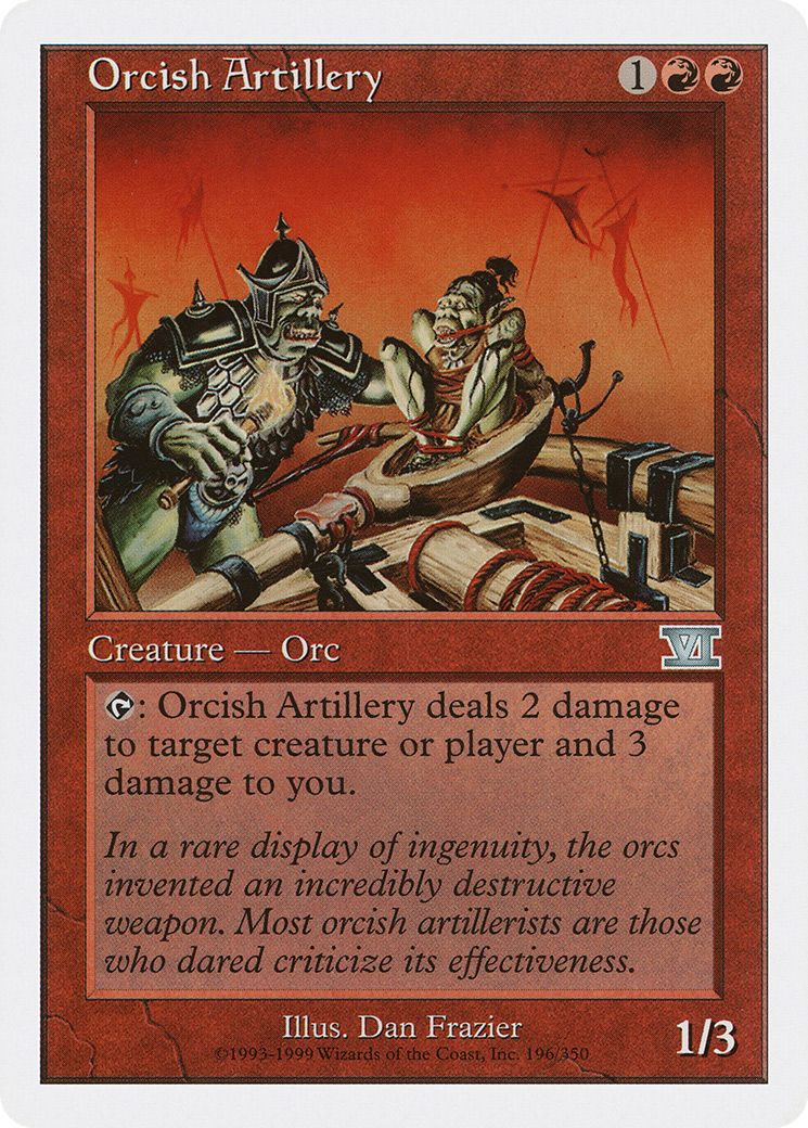 Orcish Artillery (6ED-196)