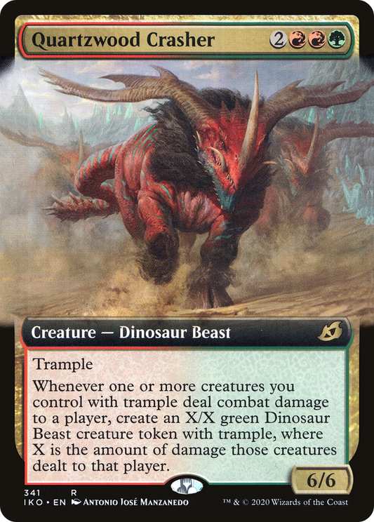 Quartzwood Crasher (IKO-341) (Extended Art) (Foil)