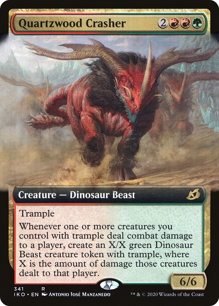 Quartzwood Crasher (IKO-341) (Extended Art)