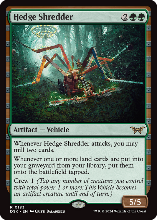 Hedge Shredder (DSK-183) (Foil)