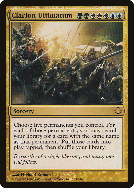 Clarion Ultimatum (ALA-163)