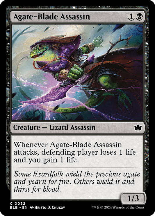 Agate-Blade Assassin (BLB-082) (Foil)