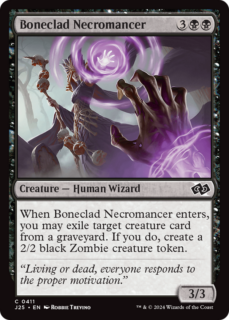 Boneclad Necromancer (J25-411)