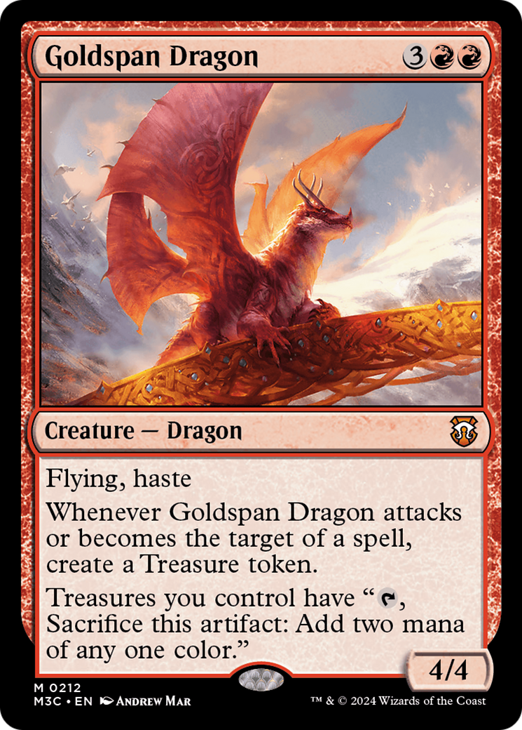 Goldspan Dragon (M3C-212)
