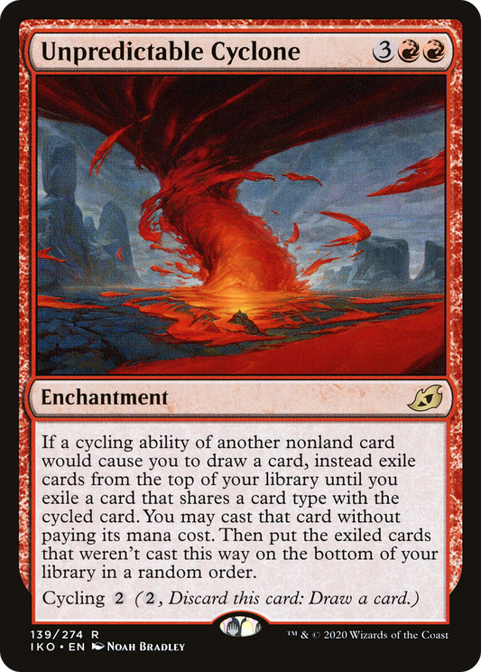 Unpredictable Cyclone (IKO-139) (Foil)