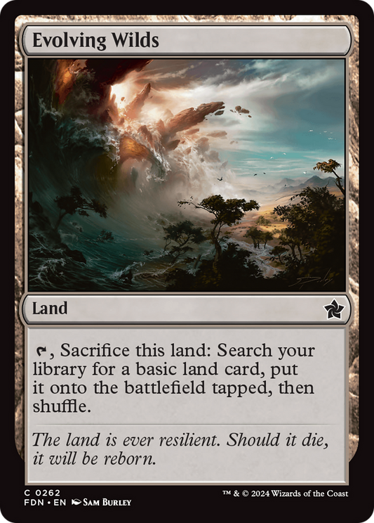 Evolving Wilds (FDN-262) (Foil)