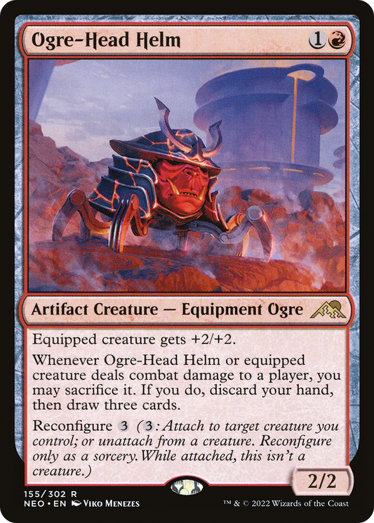 Ogre-Head Helm (NEO-155) (Foil)