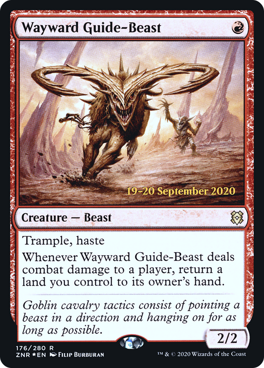Wayward Guide-Beast (PRE-176S) (Foil)