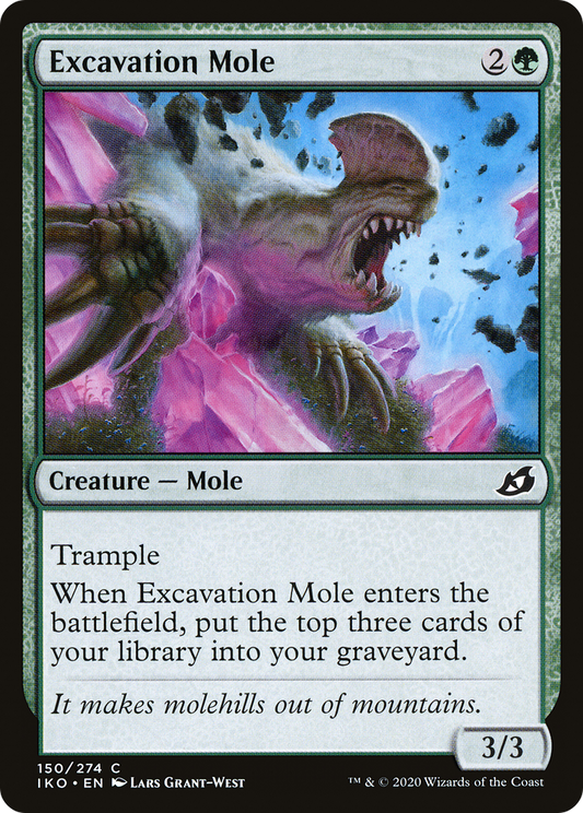 Excavation Mole (IKO-150) (Foil)