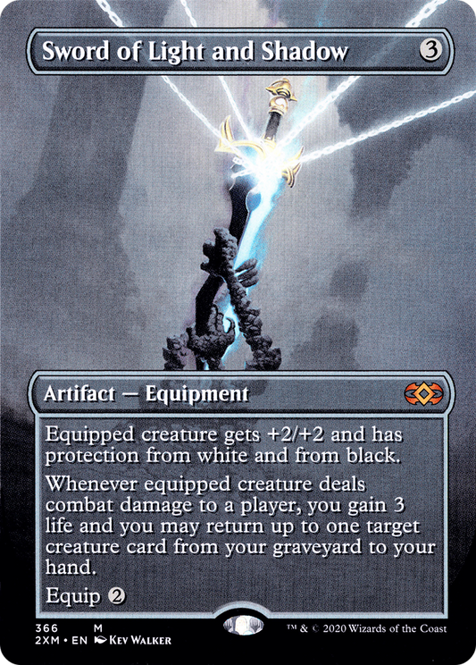 Sword of Light and Shadow (2XM-366) (Borderless) (Foil)