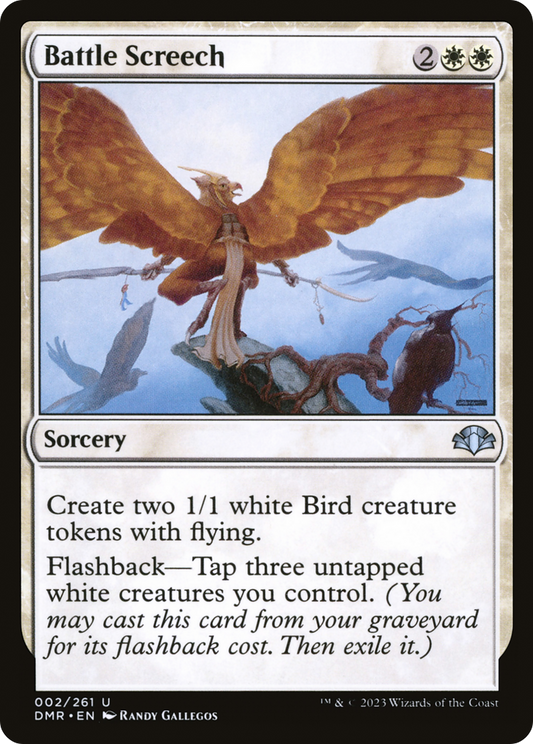 Battle Screech (DMR-002) (Foil)