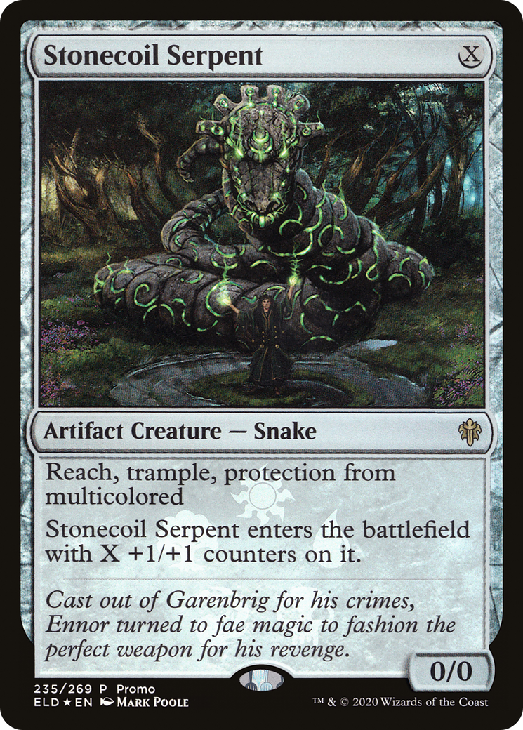 Stonecoil Serpent (MEDIA-235★) (Foil)