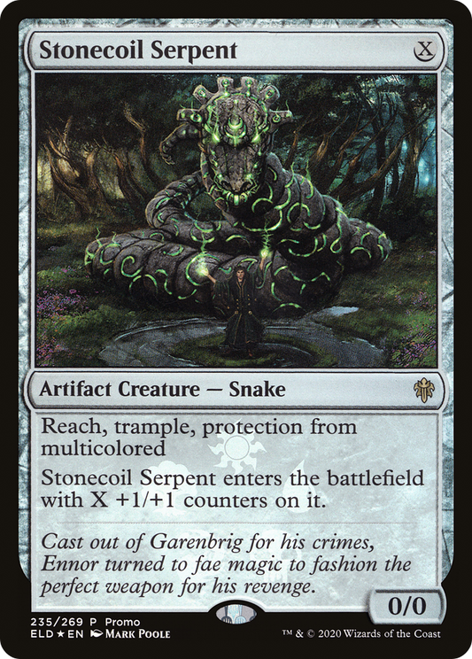 Stonecoil Serpent (MEDIA-235★) (Foil)