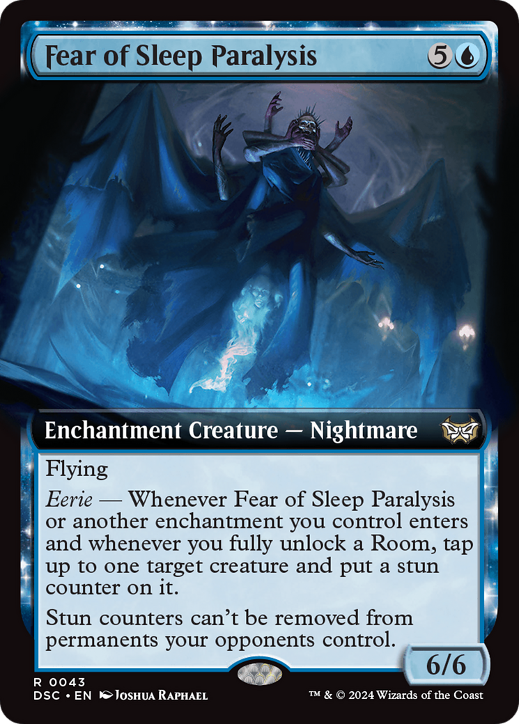 Fear of Sleep Paralysis (DSC-043) (Extended Art)