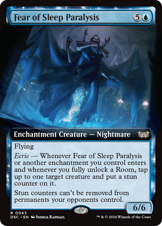 Fear of Sleep Paralysis (DSC-043) (Extended Art)