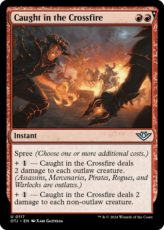 Caught in the Crossfire (OTJ-117)