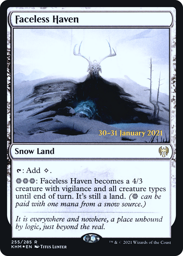 Faceless Haven (PRE-255S) (Foil)