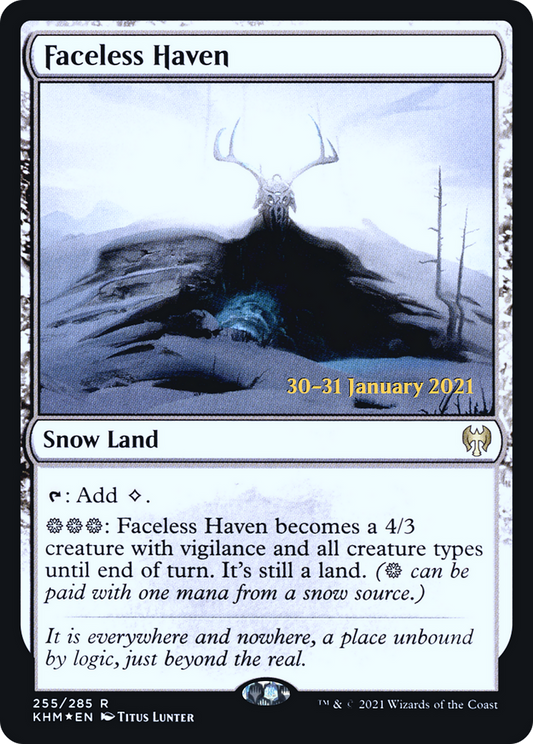 Faceless Haven (PRE-255S) (Foil)