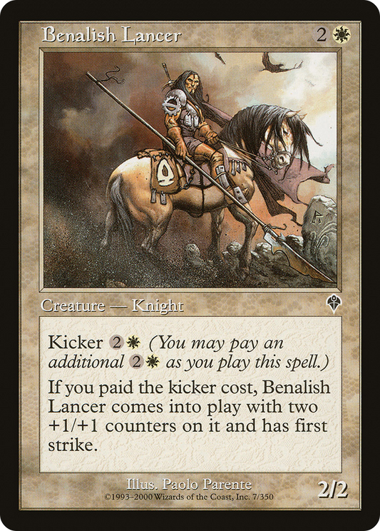 Benalish Lancer (INV-007)
