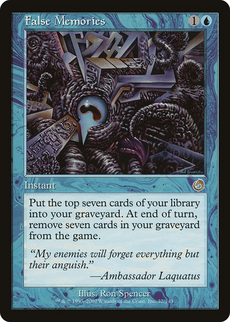 False Memories (TOR-037) (Foil)