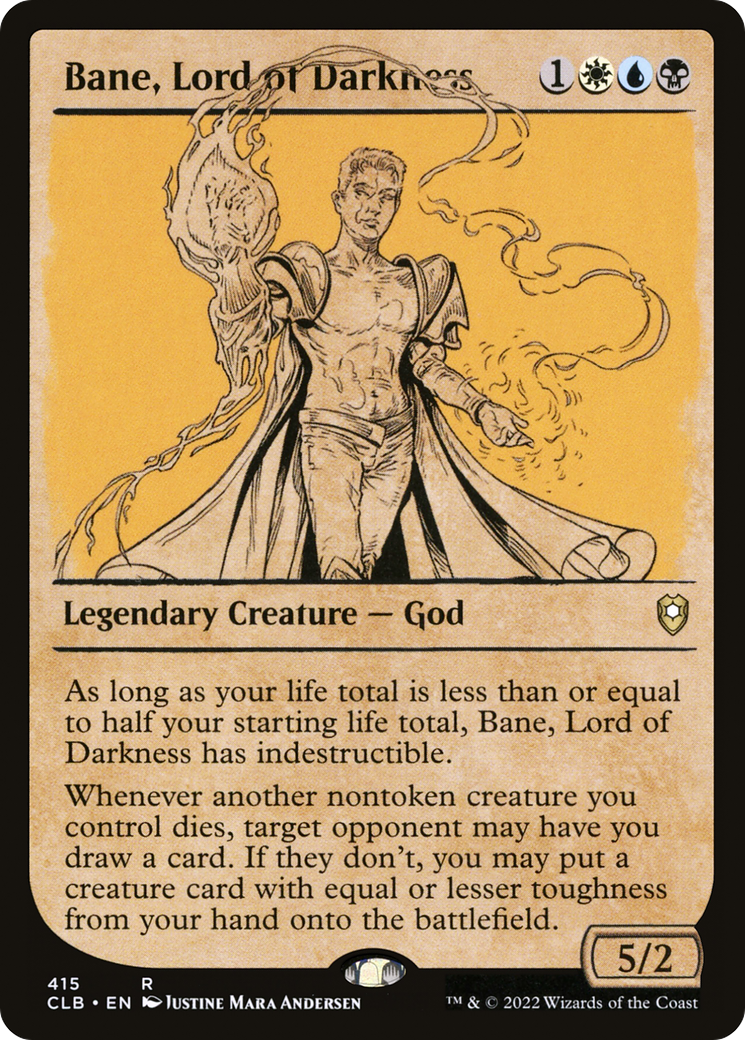 Bane, Lord of Darkness (CLB-415) (Showcase) (Foil)