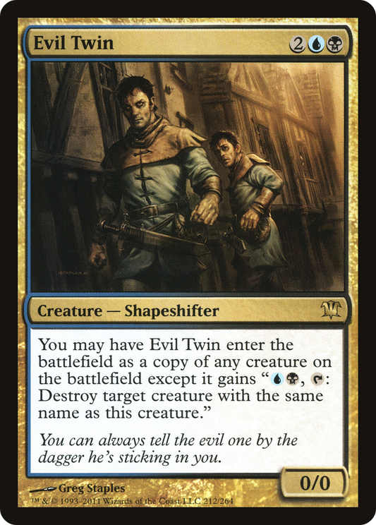Evil Twin (ISD-212) (Foil)