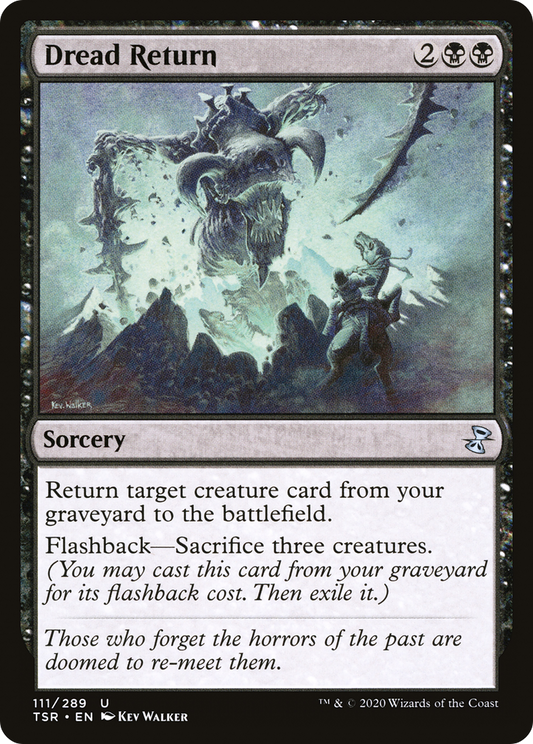 Dread Return (TSR-111) (Foil)