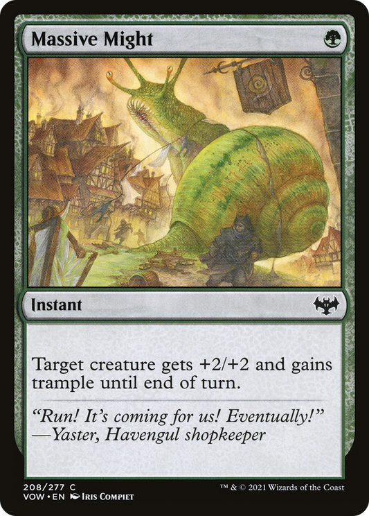 Massive Might (VOW-208) (Foil)