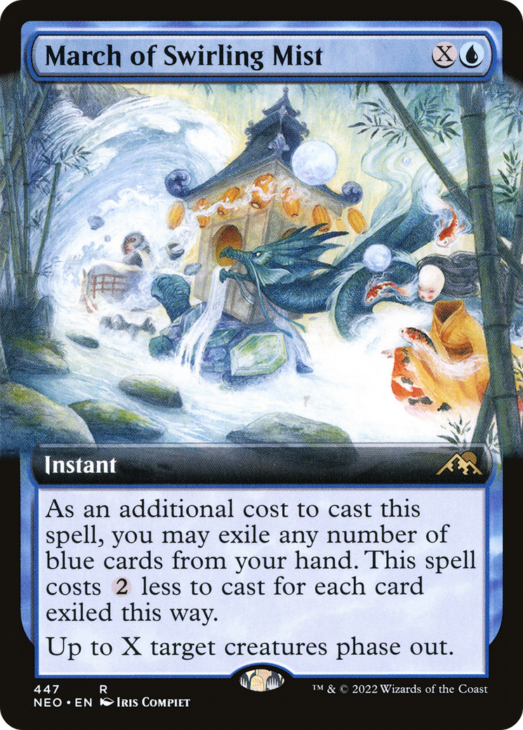 March of Swirling Mist (NEO-447) (Extended Art)