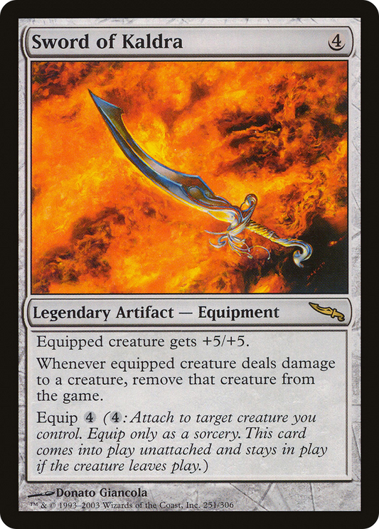 Sword of Kaldra (MRD-251)