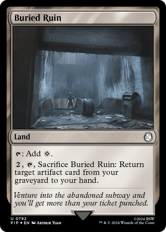 Buried Ruin (PIP-782) (Surge Foil)