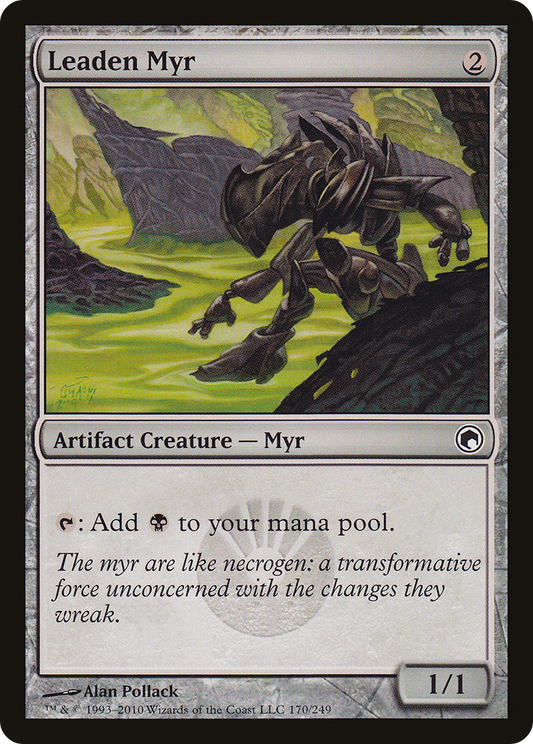 Leaden Myr (SOM-170) (Foil)