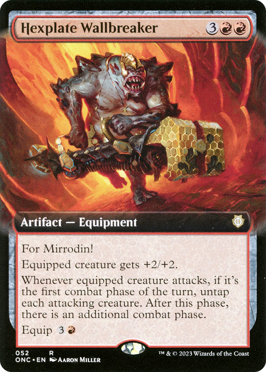 Hexplate Wallbreaker (ONC-052) (Extended Art)