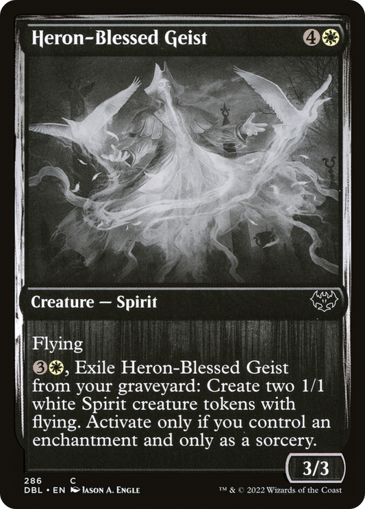 Heron-Blessed Geist (DBL-286) (Foil)