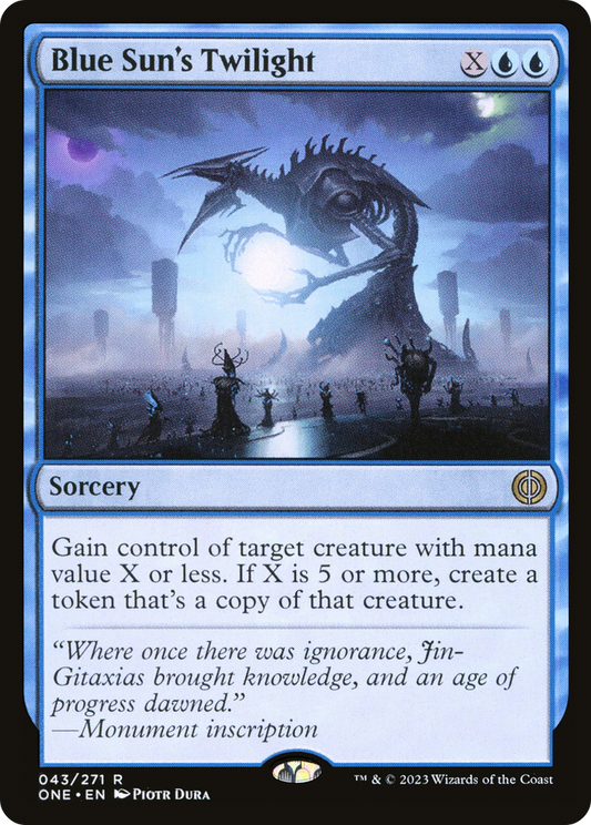Blue Sun's Twilight (ONE-043) (Foil)