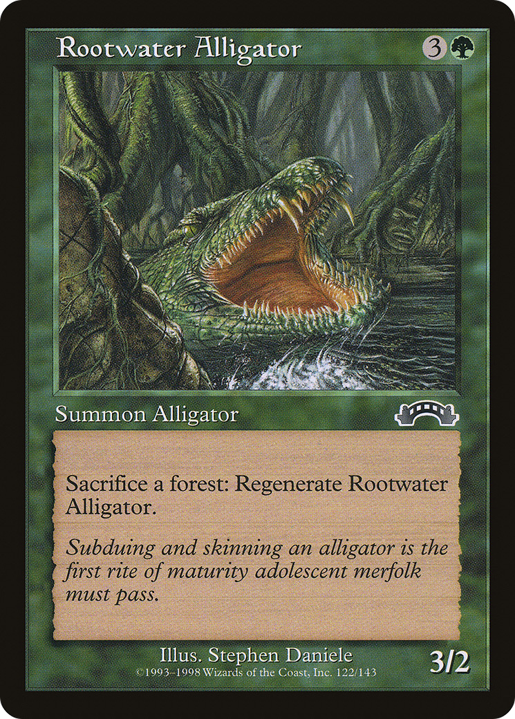 Rootwater Alligator (EXO-122)