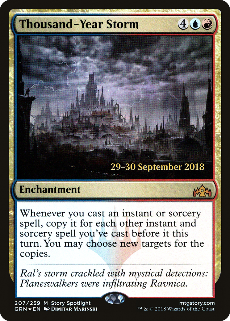 Thousand-Year Storm (PRE-207S) (Foil)